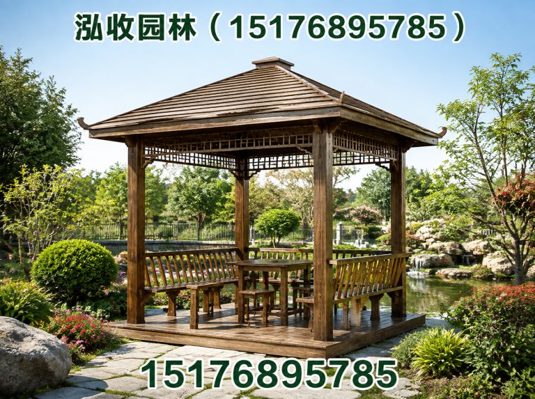 嘉兴防腐木展示图